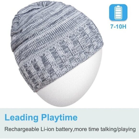 Rotibox Bluetooth Beanie Hat – Wireless Headphone for Winter & Outdoor Sports